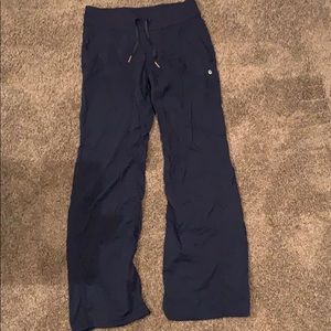 Lululemon navy unlined studio pants
